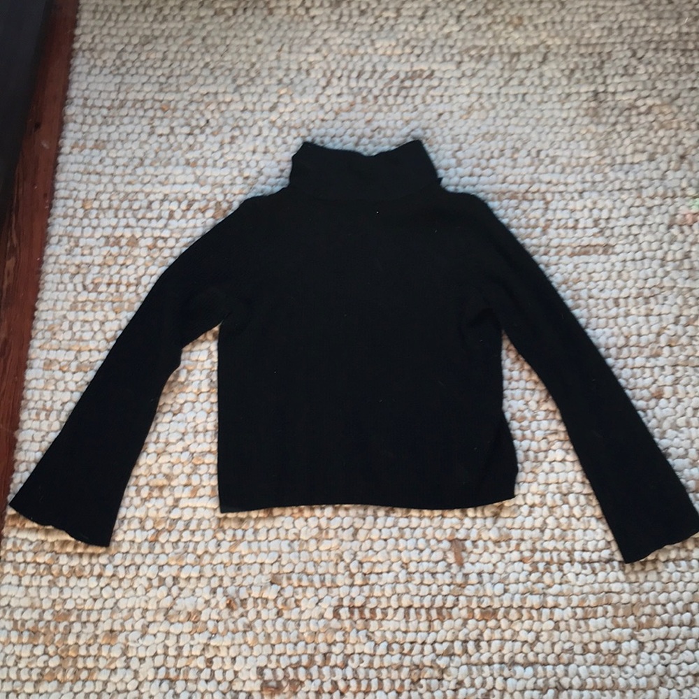 Madewell black turtleneck sweater